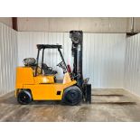 Yale 15,000-LB. Capacity Forklift, Model GLC155CANGBE111, S/N B879V01854D, LPG Fuel, Cushion Tires,