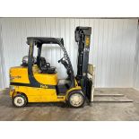 2019 Yale 10,000-LB. Capacity Forklift, Model GLC100VXNKAE100, S/N G818V04074T, 3-Stage Mast, 209" L