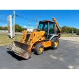 Case 580 Super L Backhoe Loader, ID No. *JJG0274839*, 4X4, Diesel, Enclosed Cab, Heat/AC, (2) Extra