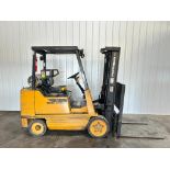 Clark 5,000-LB. Capacity Forklift, Model GCX25, S/N GX230-0400-8805KF, LPG Fuel, Cushion Tires, 3-St