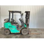 Mitsubishi 5,000-LB. Capacity Forklift, Model FG25N, S/N AF17D32466, LPG Fuel, Solid Pneumatic Tires