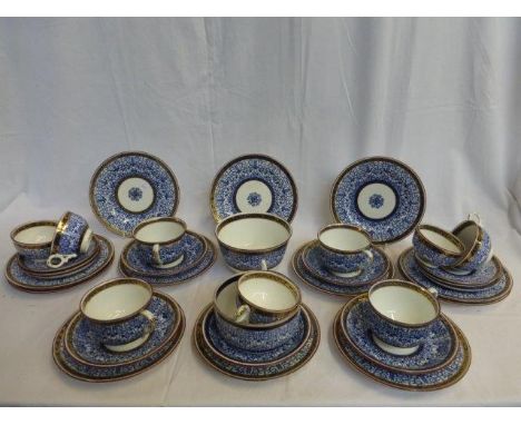 A Victorian Worcester part tea service retailed by Goode & Co. London. 