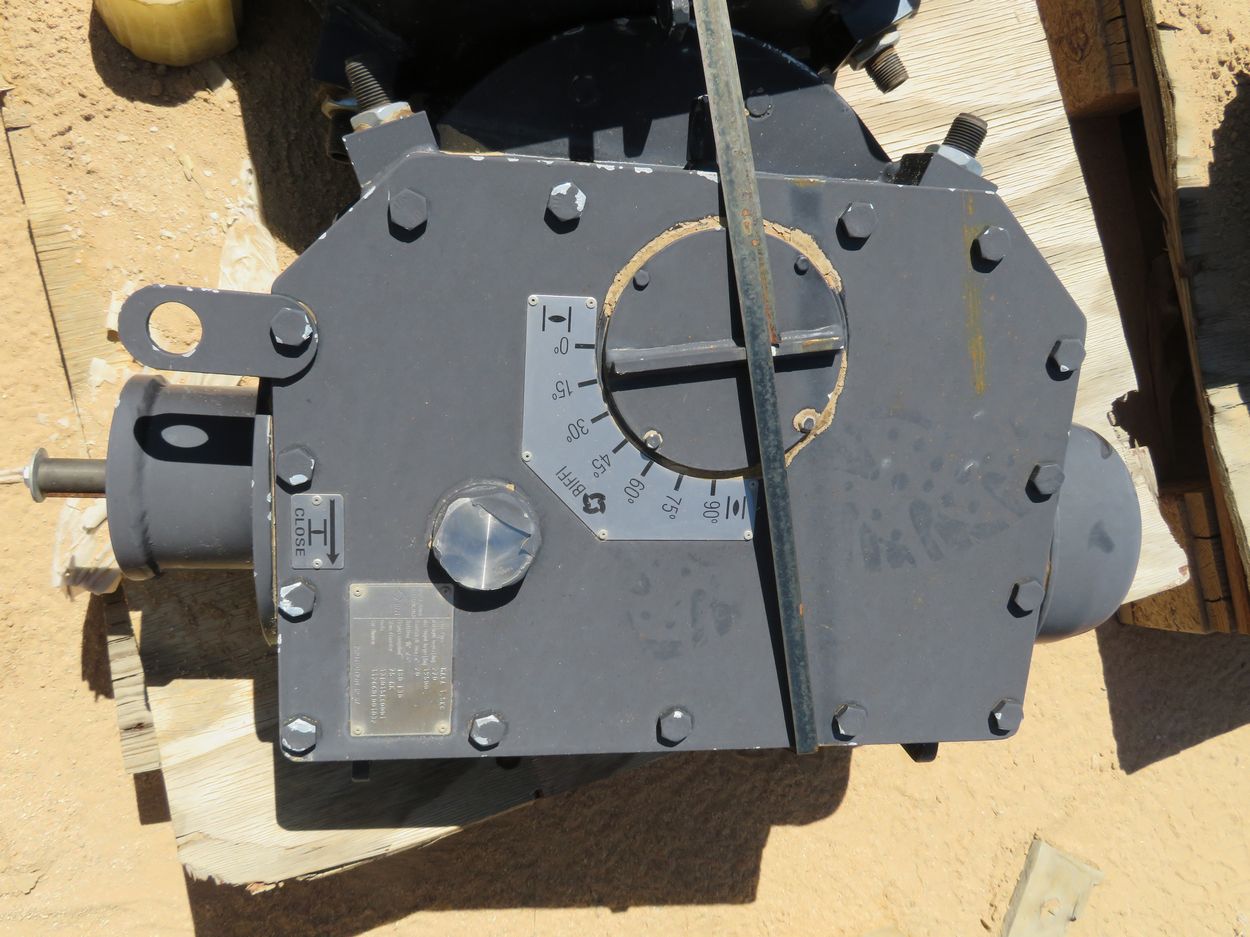 Biffi Actuators. Lot (3) 75mm Stem Diameter, 20 Handwell Turns, 90