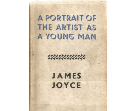 A Portrait of the Artist as a Young Man by James Joyce 1943 Hardback Book published by Jonathan Cape Ltd some ageing to outer