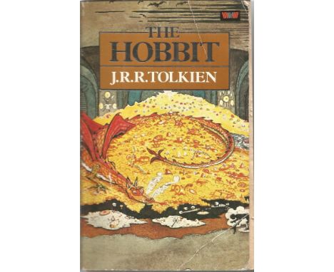 The Hobbit Or There And Back Again Paperback Book By J. R. R. Tolkien 1982 A well-read copy with signs of use. A small sectio
