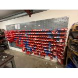 9: Tote Bin Racks, 1: Rack & Contents to Include Large Quantity of Hydraulic Fittings & Pipes As Lot