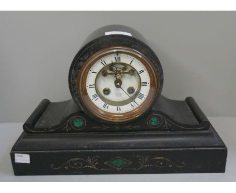 A J.W. Benson mantel clock 