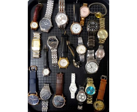 SELECTION OF LADIES AND GENTLEMAN'S WRISTWATCHESincluding Lorus, Tissot, Accurist, Sekonda, Francesco Smalto, Casio and Arman