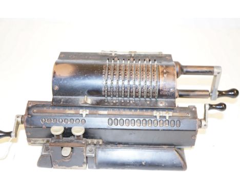 Original Odhner vintage adding machine