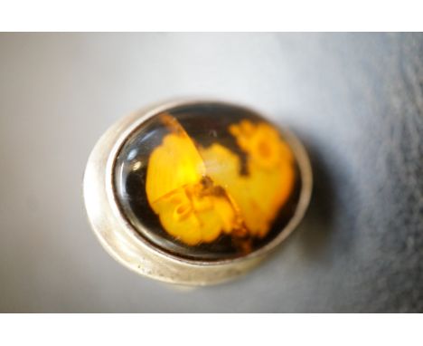 Silver intaglio ring  