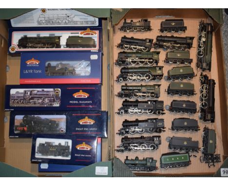 A good collection of boxed and unboxed Bachmann 00 gauge model railway locomotive trains, DCC Ready. To include railway locom