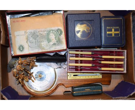 A mixed collection of items to include two gentleman's wristwatches, a 'BOSE' advertising multitool, a piece of the Belin Wal