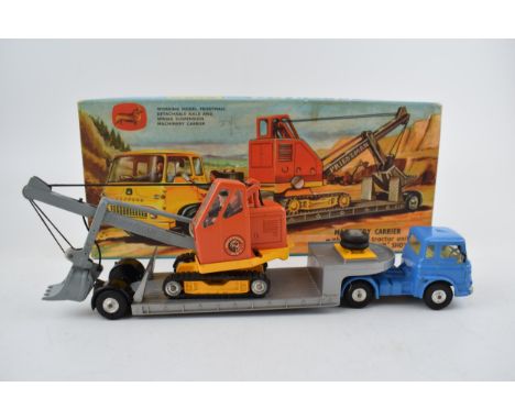 Boxed Corgi Major Toys Gift Set No 27 Bedford Machinery Carrier with Priestman Shovel, 1128 Priestman Luffing shovel with 113