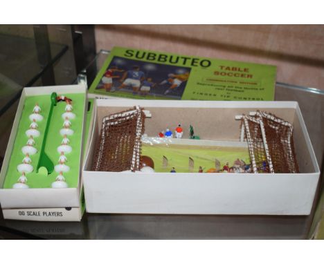 Subbuteo Table Soccer set Continental Club Edition together with Combination Edition. To include addition Wolverhampton Wande