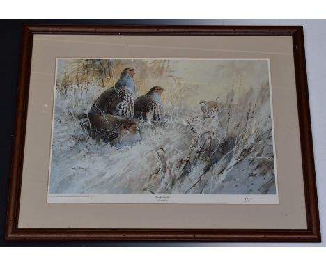 Three sporting prints Robert W Milliken 'Red Grouse Above Carrbridge' signed limited edition 57/315 34x46cm, Alan B Hayman 'T