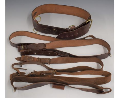 British Army Royal Gloucestershire Hussars officer's 'Sam Brown' attributed to Major John Dearman Birchall TD, Peal &amp; Co 