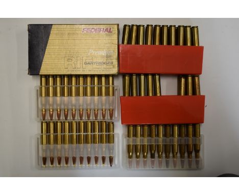 Sixty-six .270 rifle cartridges including Federal Premium in original box.&nbsp;PLEASE NOTE THAT A VALID RELEVANT FIREARMS/SH