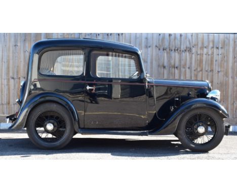 1938 Austin Seven Ruby, registration number EAF 904, with continuation 1964 buff logbook and V5c, with three bearing 750cc&nb