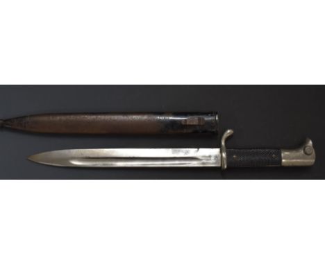 German WW2 KS98 style dress bayonet with original Ickhorn Soligen to ricasso, 25cm blade and scabbard.&nbsp;PLEASE NOTE ALL B