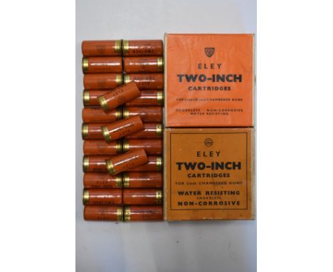Seventy-five Eley 2 inch shotgun cartridges, some in original boxes.&nbsp;PLEASE NOTE THAT A VALID RELEVANT FIREARMS/SHOTGUN 