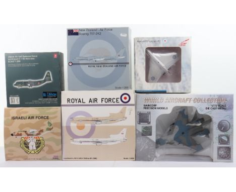 Five 1:200 scale Diecast model Military Aircraft, Royal Air Force Lockheed L-1011-385-3 TriStar K1 (500) (possibly lacking st