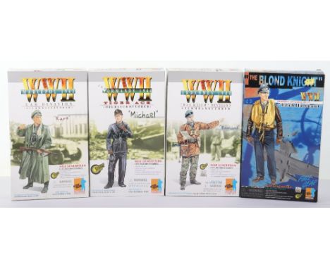 Four Dragon Models 1/6 scale boxed military figures, including, Lah division “Kurt”, tiger ace “Michael”, “das reich” divisio