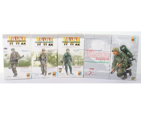 Four Dragon Models 1/6 scale boxed Military figures, all figures are in sealed mint condition, boxes have minor edge/age wear