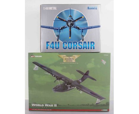 Corgi “the Aviation Archive” boxed AA36101 Catalina Mk2A, model is in excellent condition, comes complete and boxed with insi