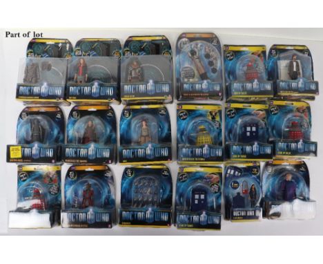 Quantity of Doctor who sealed carded figures, including character options Ltd sealed carded figures, 24 x 6inch figures, 8 x 
