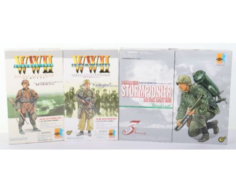 Three Dragon Models 1/6 scale boxed military figures, including, German elite sturmpionier “Bernhardt”, German grenadier “Wil