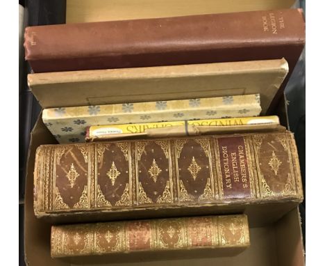 A box of books comprising one volume SIR LAWRENCE WEAVER "High Wycombe furniture" first edition, published The Fanfair Press,