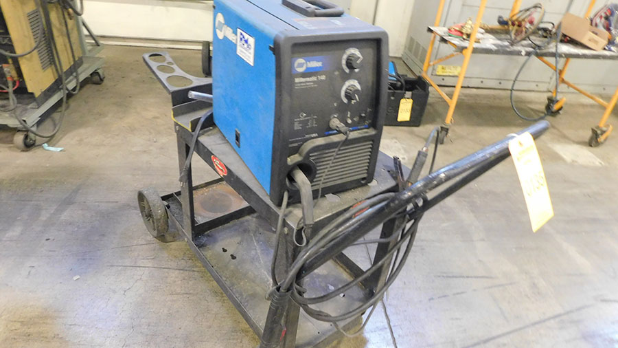 MILLER MILLERMATIC 115V WIRE WELDER 140; S/N LH270154N, STOCK 907311
