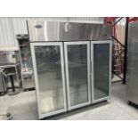 *NO RESERVE* Atosa YCF9403 3 Door Fridge