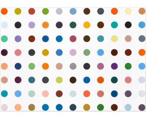 δ Damien Hirst (b.1965)Postcard from... Damien Hirst: Nucleohistone Offset lithograph printed in colours, 2012, the edition w