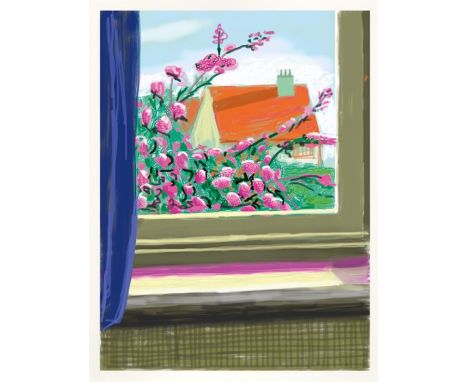 δ David Hockney (b.1937)iPad drawing 'No. 778', 17th April 2011Inkjet print in colours, 2011, signed and numbered from the ed