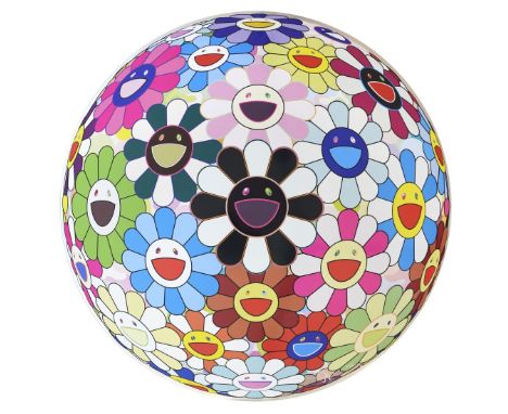 Takashi Murakami&nbsp;(b. 1962)Flowerball (3D) Blood VOffset lithograph printed in colours, 2011, signed and numbered from th