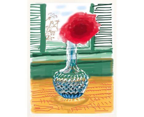 δ David Hockney (b.1937)iPad drawing 'No. 281', 23rd July 2010Inkjet print in colours, 2010, signed and numbered from the edi