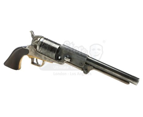 A screen-matched, blank-firing, hero Colt Walker-style revolver from Clint Eastwood's revenge Western The Outlaw Josey Wales.