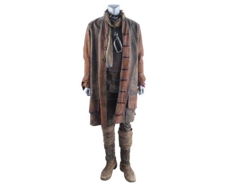 Captain Vane's (Zach McGowan) hero costume and jewelry from the pirate drama television series Black Sails. Vane wore his cos