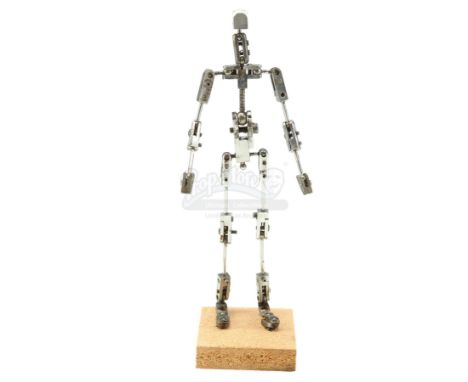 A Luke and Han on Tauntaun stop-motion puppet armature from the production of Irvin Kershner's Star Wars: The Empire Strikes 