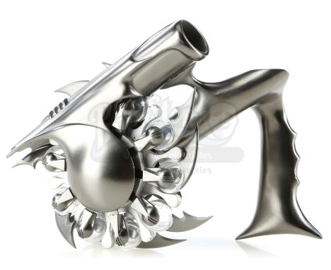 Batman's (Val Kilmer) Bat-Goo gun from Joel Schumacher's superhero sequel Batman Forever. Batman used his Bat-Goo gun when he