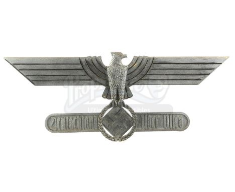 A Nazi standard from Steven Spielberg's adventure film Raiders of the Lost Ark. Nazi soldiers carried the standard when they 
