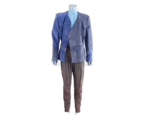 Dr. Julian Bashir's (Alexander Siddig) civilian attire from the science-fiction sequel television series Star Trek: Deep Spac
