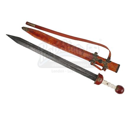 General Maximus' (Russell Crowe) stunt Roman sword and scabbard from Ridley Scott's Academy award-winning historical epic Gla