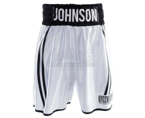 Adonis Creed's (Michael B. Jordan) boxing shorts from Ryan Coogler's sports drama Creed. Under the tutelage of former champio