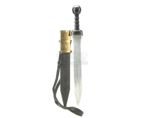 A hero Praetorian sword and sheath from Ridley Scott's Academy Award-winning historical drama Gladiator. After Commodus (Joaq