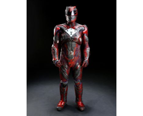 Zordon's light-up battle damaged red power suit from Lionsgate's sci-fi action film Power Rangers (2017). Zordon wore his sig