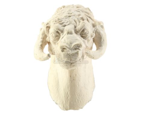An early Tauntaun puppet head casting from the production of Irvin Kershner's Star Wars: The Empire Strikes Back. Brought to 
