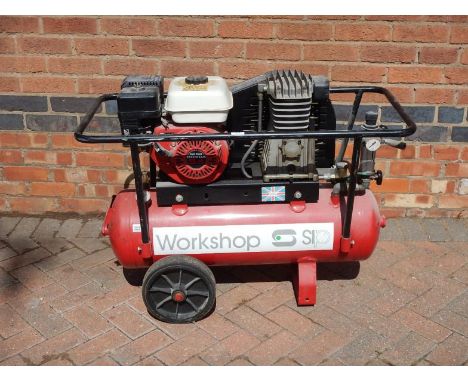 A Workshop SIP compressor, with Honda GX160 5.5 petrol engine. Viewing: Tuesday 12th July 10am to 4pm Grangeway Road Wigston 