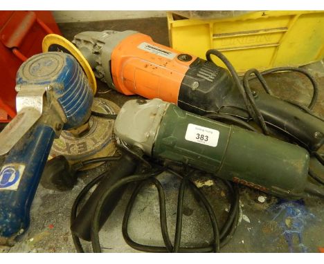 A Bosch angle grinder, a Silverline sander/polisher, etc. Viewing: Tuesday 12th July 10am to 4pm Grangeway Road Wigston LE18 